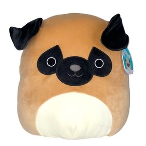 16” Prince Pug Dog Squishmallow